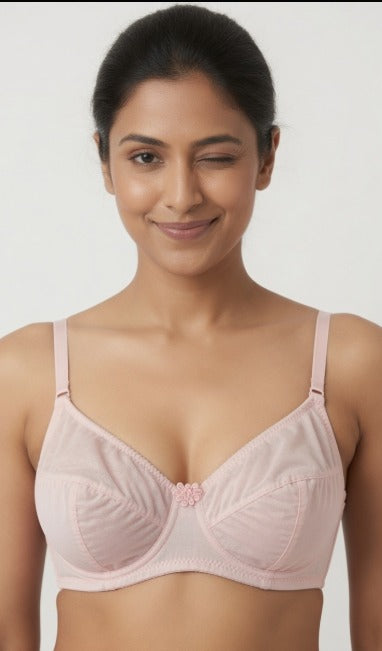 Comfiest Women's Everyday Comfort Bra (Pack of 2) – Soft & Supportive Daily Wear Bra