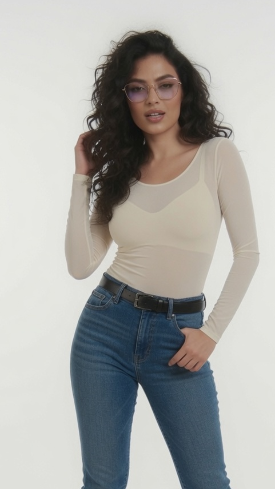 Comfiest Women's Seamless Full Sleeve Thermal Inner Top (Pack of 3) – Sheer Mesh Base Layer